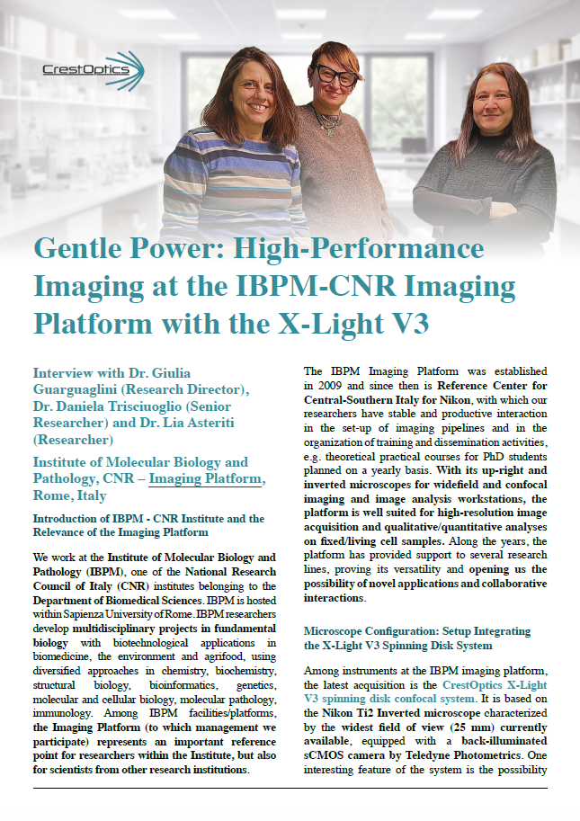 Coverpage for Our customer says_Asteriti-Guarguglini-Trisciuoglio_IBPM-CNR