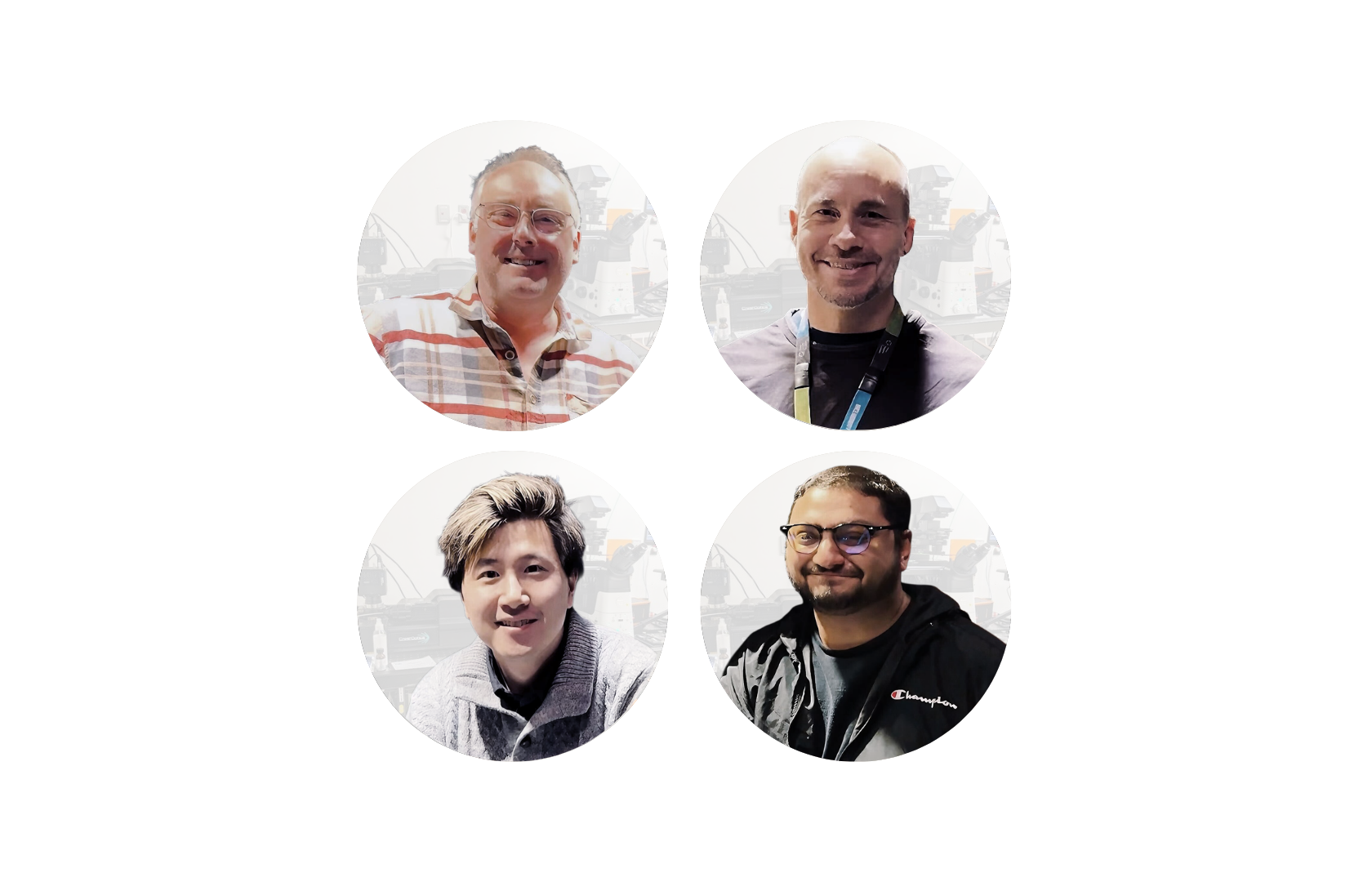 Prof. Laurence Pelletier, Dr. Johnny Tkach, Tiger Jian, and Reuben Philip