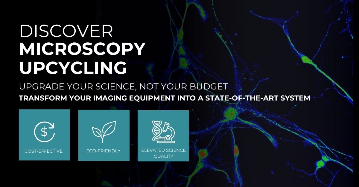 Microscopy upcycling initiatives